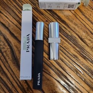 Prada black mascara 01 and lipstick monochrome p 158 new
